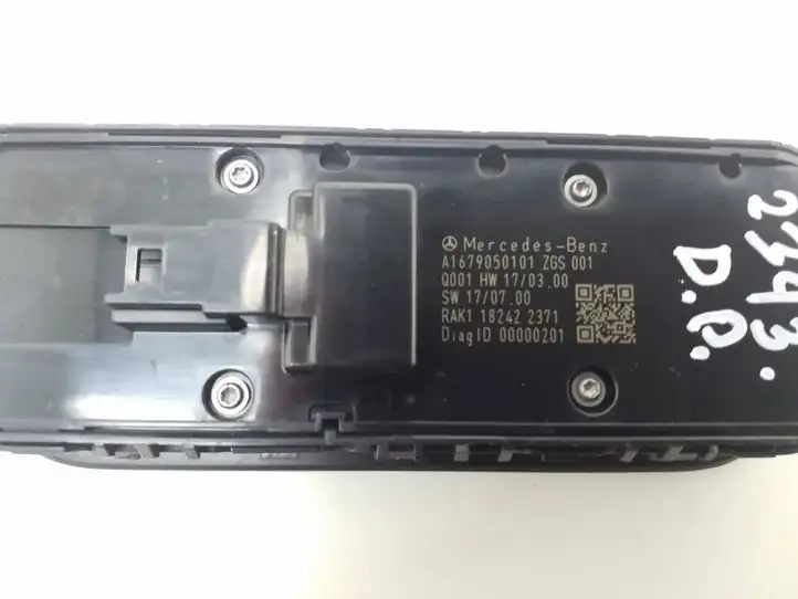 Mercedes-Benz A W177 (2018 - ) A16790501019051 Блок кнопок стеклоподъемников — фото 3