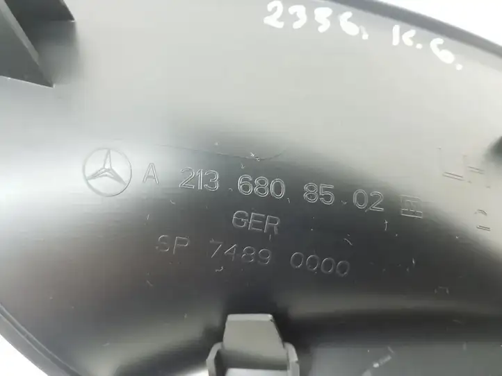 Mercedes-Benz E W213 (2016 - ) A21368085029051 Внутренняя отделка заднего порога — фото 3