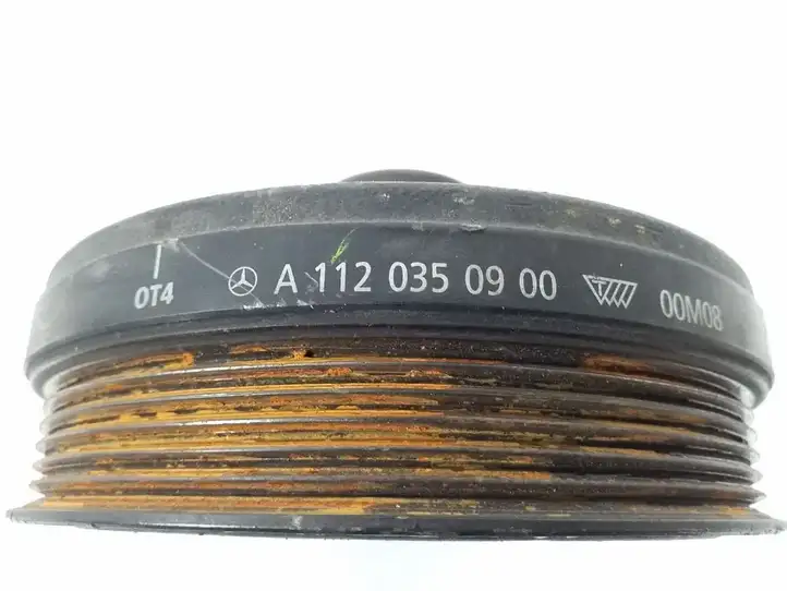 Mercedes-Benz C W203 (2000 - 2007) A1120350900 Шкив коленчатого вала — фото 3