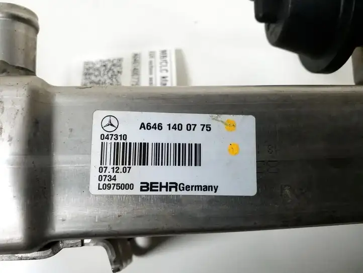 Mercedes-Benz CLC CL 203 (2008 - 2011) A6461400775 Охладитель клапана EGR — фото 2