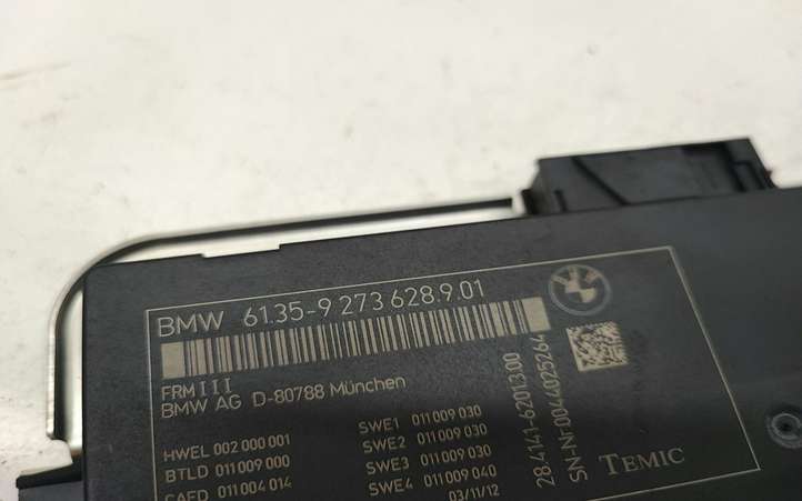 BMW 5 F10 F11 (2009 - 2016)  9273628 Модуль фонарей