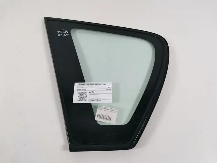 Toyota Corolla Verso E121 (2001 - 2004) 62720-13120 Заднее боковое стекло — фото 1