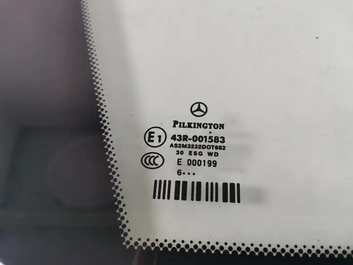 Mercedes-Benz B-class W245 (2005 - 2008) A1696700912 Заднее боковое стекло — фото 3