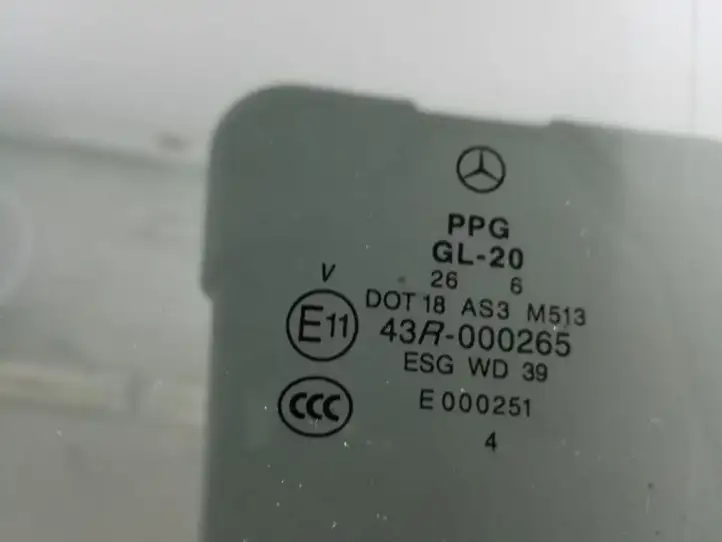 Mercedes-Benz R W251 (2005 - 2013) A2517350910 Стекло задней двери — фото 2