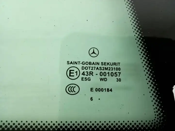 Mercedes-Benz CLC CL 203 (2008 - 2011) A2036706012 Заднее боковое стекло — фото 2