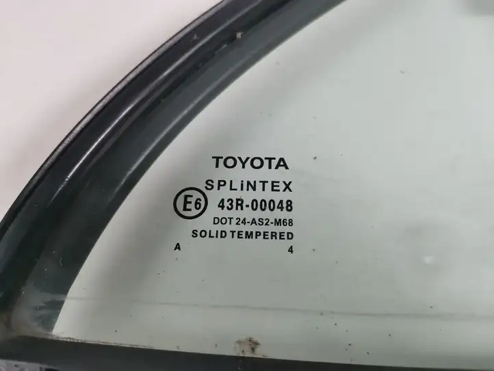 Toyota Avensis T250 (2003 - 2006) 68123-05050 Форточка двери — фото 2