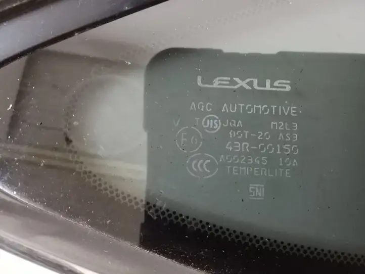 Lexus RX 450H (2008 - 2012) 62710-48210 Заднее боковое стекло — фото 2
