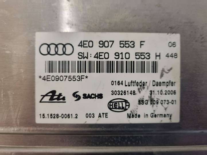 Audi A8 (2005 - 2007)  4E0907553F Блок управления пневмоподвеской (задний)