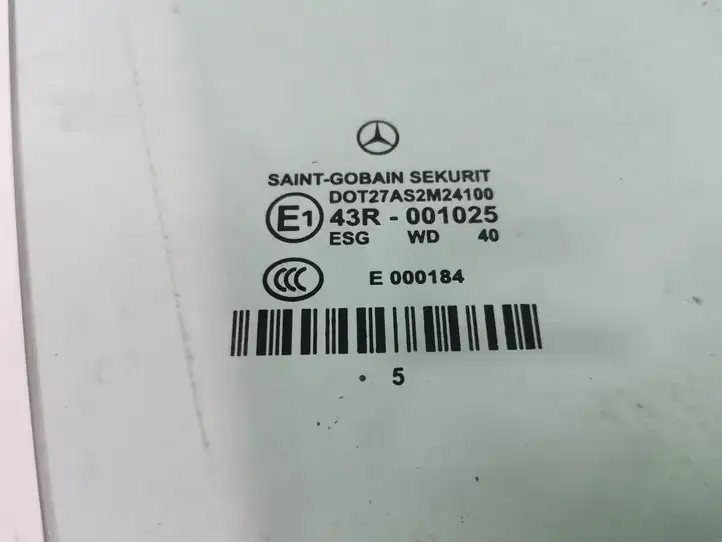 Mercedes-Benz E W211 (2002 - 2009) A2117250210 Стекло передней двери — фото 2