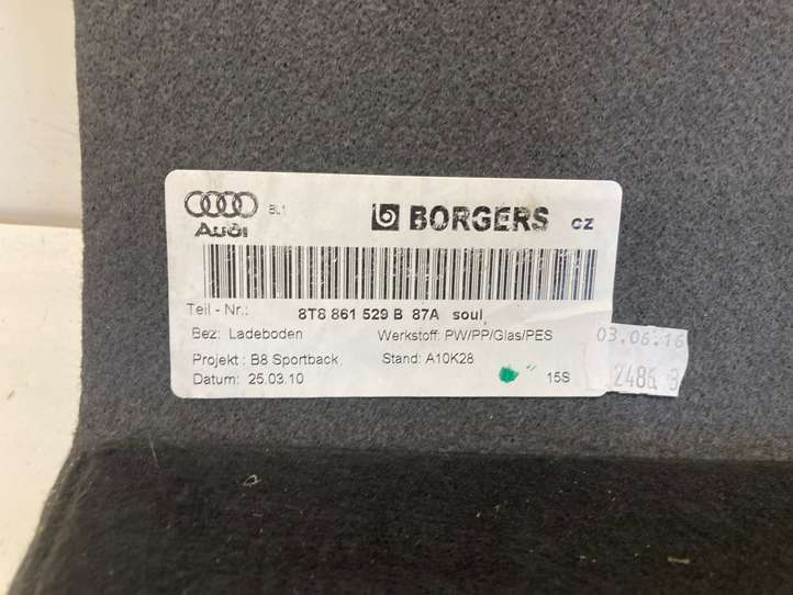 Audi A5 (2011 - 2016)  8T8861529B  Коврик багажника