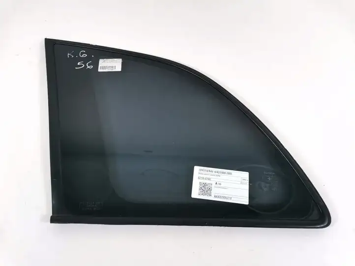 Toyota RAV 4 (XA20) (2000 - 2005) 62720-42160 Заднее боковое стекло — фото 1