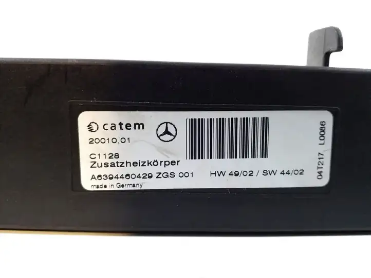 Mercedes-Benz Vito Viano W639 (2003 - 2010) A6394460429 Электрический отопитель салона — фото 3