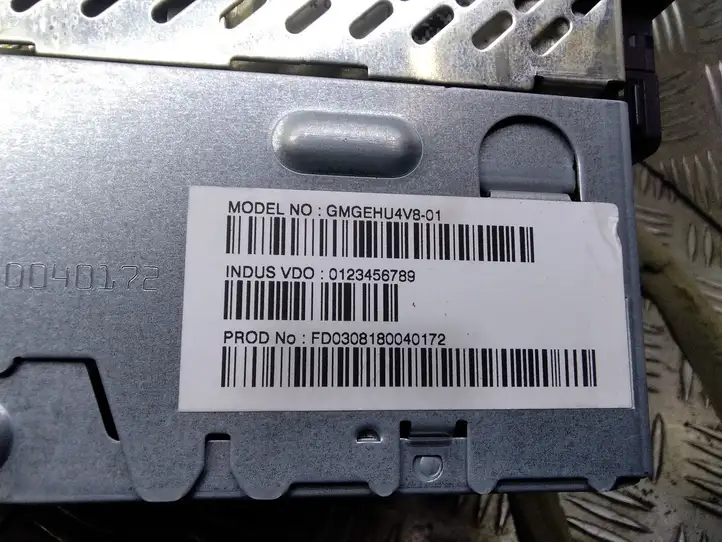 Opel Signum (2002 - 2008) 383555646 Магнитола / мультимедийная система — фото 2