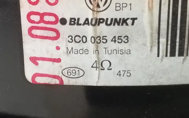Volkswagen PASSAT B6 (2005 - 2010)  3C0035453 Громкоговоритель (громкоговорители) в задних дверях