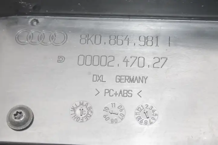 Audi A5 8T 8F (2007 - 2011) 8K0864981F Прочие детали салона — фото 6