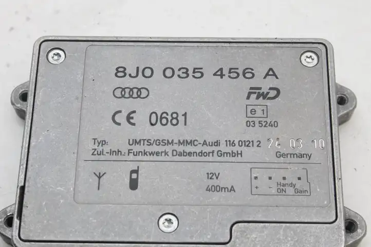 Audi A5 8T 8F (2007 - 2011) 8J0035456A Усилитель антенны — фото 4