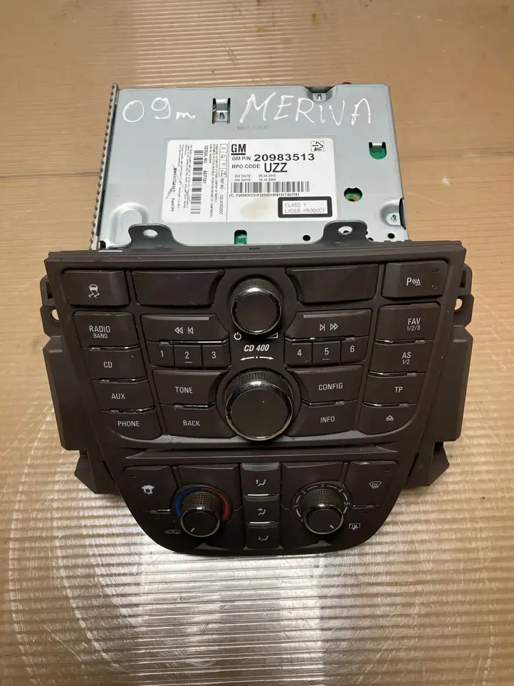 Opel Meriva B (2010 - 2014) 13346044 Магнитола / мультимедийная система — фото 3