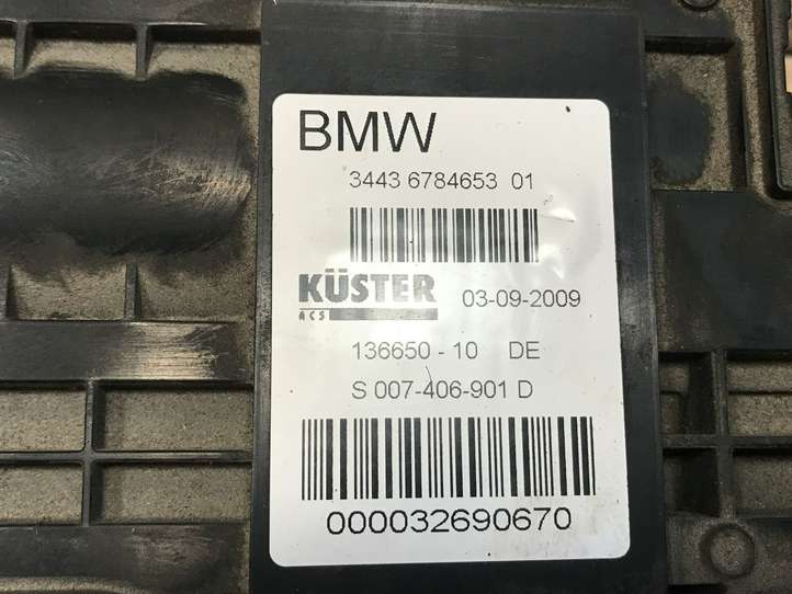 BMW 5 GT F07 (2010 - 2017)  6784653 Блок управления заднего тормоза (EMF)