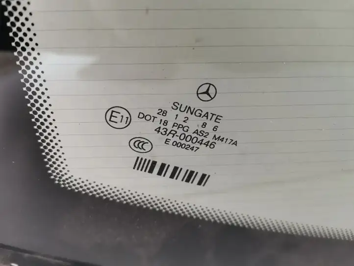 Mercedes-Benz S W221 (2005 - 2013) A2216700480 Заднее стекло — фото 2