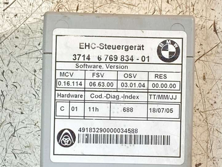 BMW 5 E60 E61 (2004 - 2010)  676983401 Блок управления пневмоподвеской (задний)