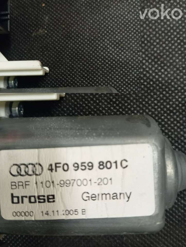 Audi A6 (2004 - 2008)  4F0959801C Механизм подъема окон задней двери