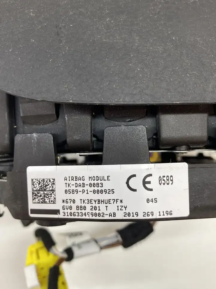 Skoda Kamiq (2019 - ) 6V0880201T Подушка безопасности руля — фото 9
