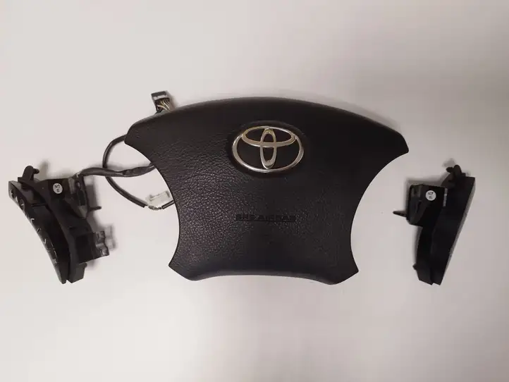 Toyota Land Cruiser (J120) (2002 - 2009) Подушка безопасности руля — фото 2