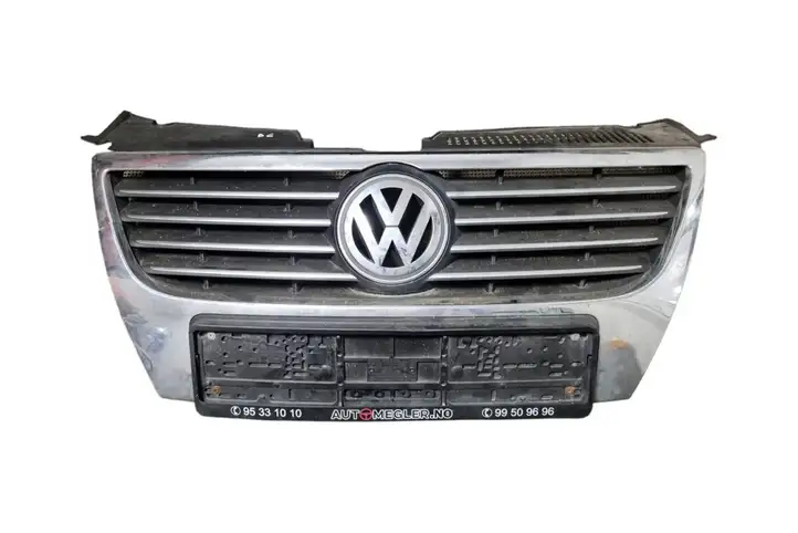 Volkswagen PASSAT B6 (2005 - 2010) 3C0853651D Верхняя решетка радиатора — фото 1
