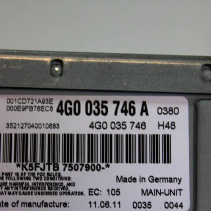 Audi A6 C7 (2011 - 2014) 4G0035746A Магнитола / мультимедийная система — фото 4