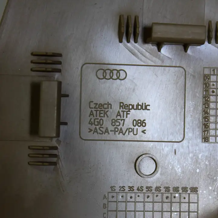 Audi A6 C7 (2011 - 2014) 4G0857086 Боковая отделка панели приборов — фото 5