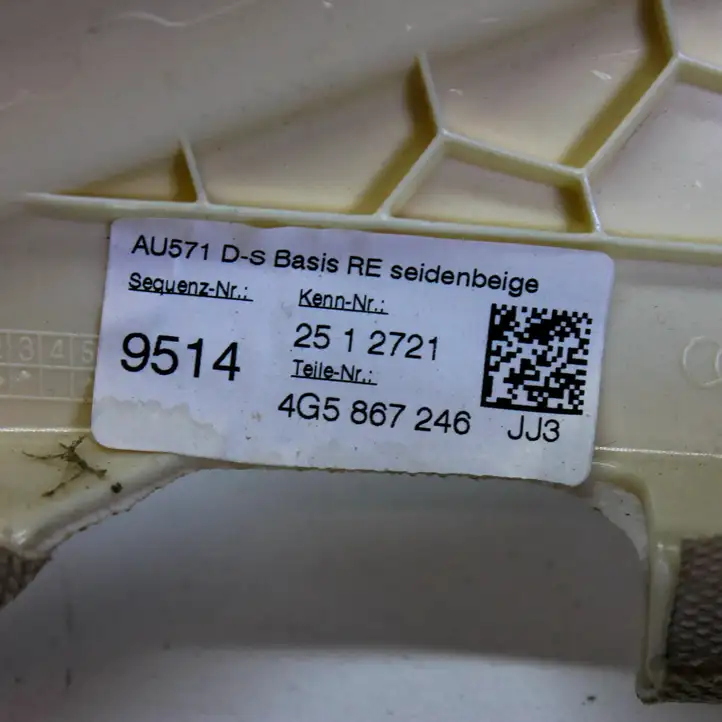 Audi A6 C7 (2011 - 2014) 4G5867246 Верхняя обшивка стойки B — фото 4