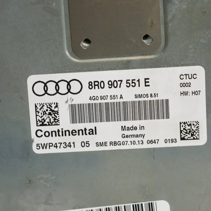 Audi Q5 SQ5 (2012 - 2017) 8R0907551E Блок управления двигателем (ЭБУ) — фото 6