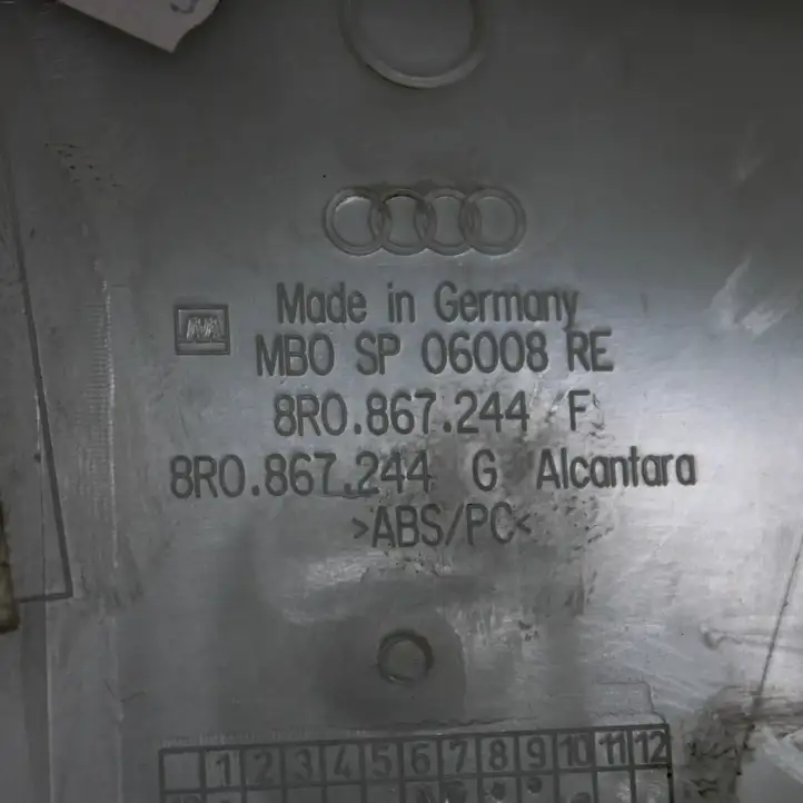 Audi Q5 SQ5 (2012 - 2017) 8R0867244F Верхняя обшивка стойки B — фото 5