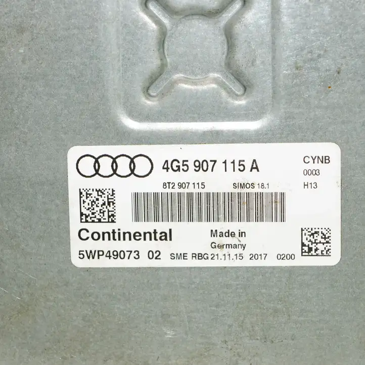 Audi A6 C7 (2014 - 2018) 4G5907115A Блок управления двигателем (ЭБУ) — фото 5