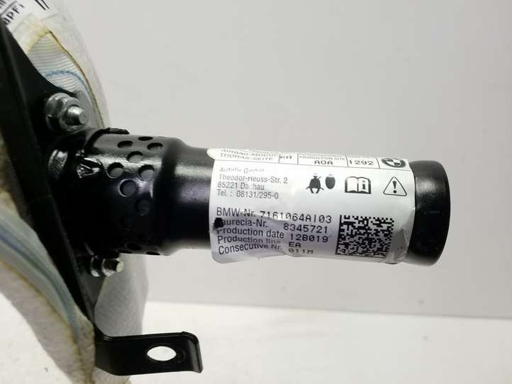 BMW X5M E70 (2010 - 2013)  7161064A Подушка безопастности сиденья