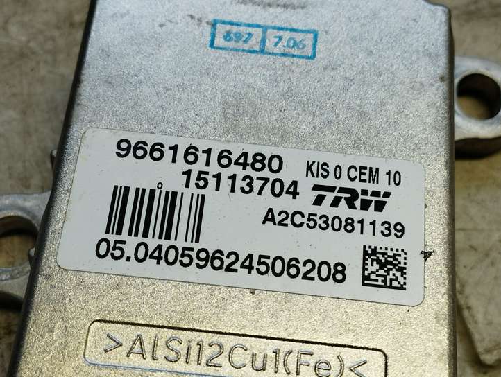 Peugeot 407 (2004 - 2011)  9661616480 Датчик ESP (системы стабильности) (датчик курсовой устойчивости))