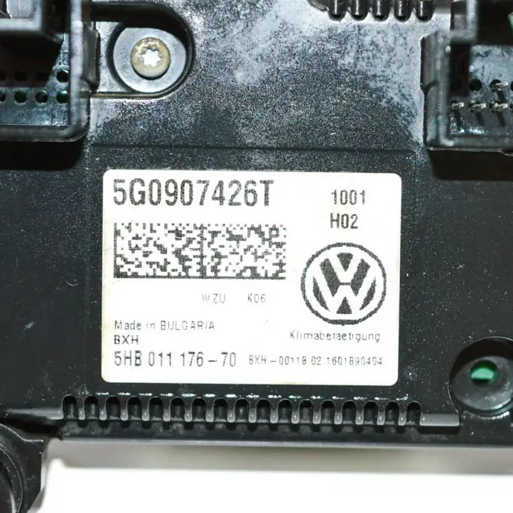 Volkswagen Golf VII (2013 - 2019) 5G0907426T Управление климат контролем — фото 7