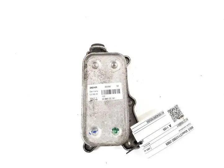 Mercedes-Benz E W211 (2002 - 2009) A2721880001 Кронштейн масляного фильтра — фото 1