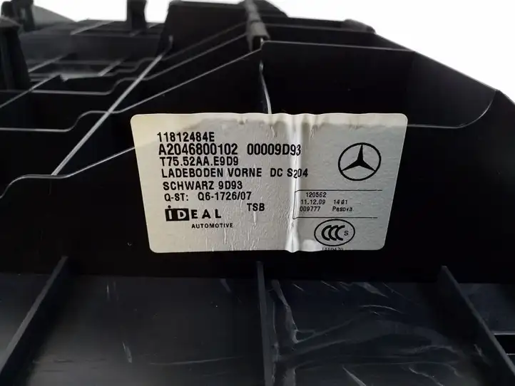 Mercedes-Benz C W204 (2007 - 2014) A2046800102 Коврик багажника — фото 2