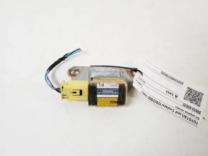 Toyota Land Cruiser (J120) (2002 - 2009) 89833-60020 Датчик удара SRS — фото 1