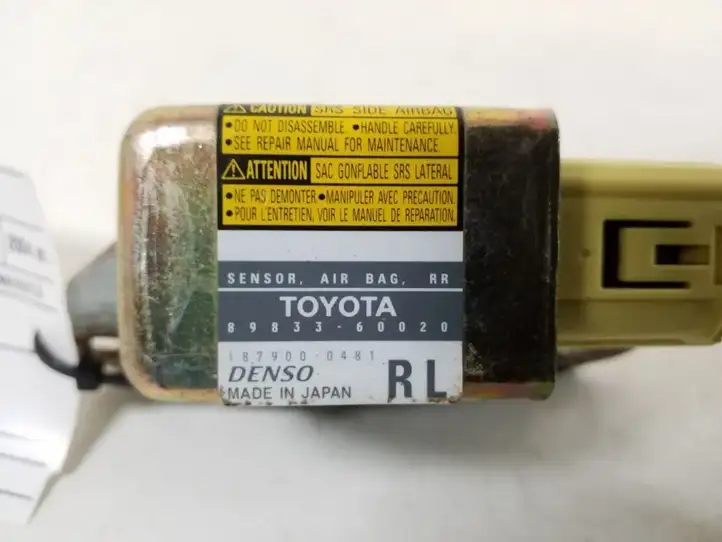 Toyota Land Cruiser (J120) (2002 - 2009) 89833-60020 Датчик удара SRS — фото 2