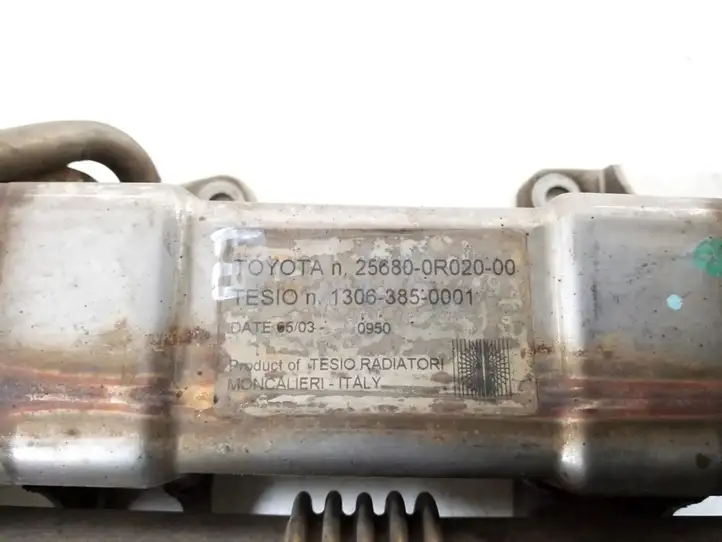 Toyota Avensis T250 (2006 - 2009) 25680-0R020 Охладитель клапана EGR — фото 3