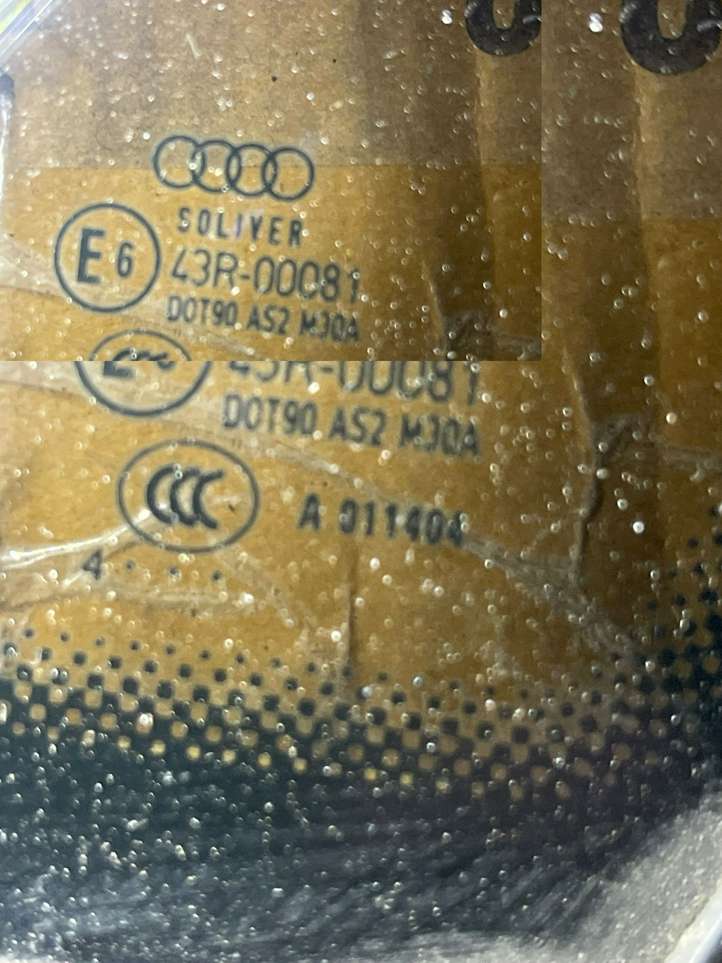 Audi A6 (2004 - 2008)   Заднее боковое стекло кузова