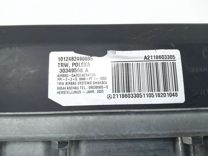 Mercedes-Benz E W211 (2002 - 2009)  A2118603305 Подушка безопастности пассажира