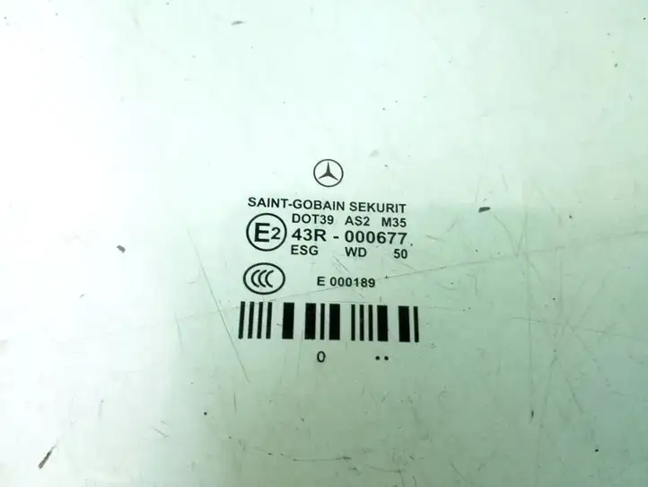 Mercedes-Benz E W212 (2009 - 2016) A2127250810 Стекло передней двери — фото 2