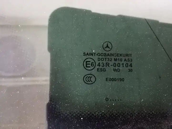 Mercedes-Benz E W212 (2009 - 2016) A2126701512 Заднее боковое стекло — фото 3