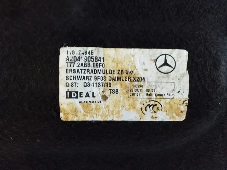 Mercedes-Benz GLK X204 (2008 - 2016) A2046905841 Прочая отделка багажника — фото 3