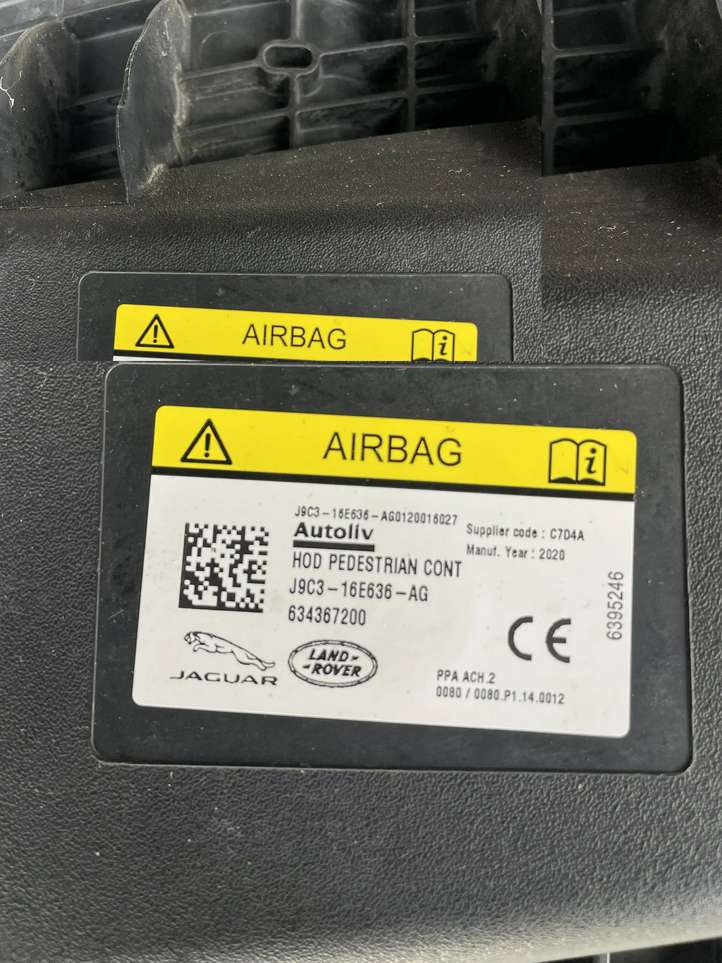 Land Rover Range Rover Evoque (2018 - )  J9C316E636AG Привод подушки безопасности для пешехода на капоте