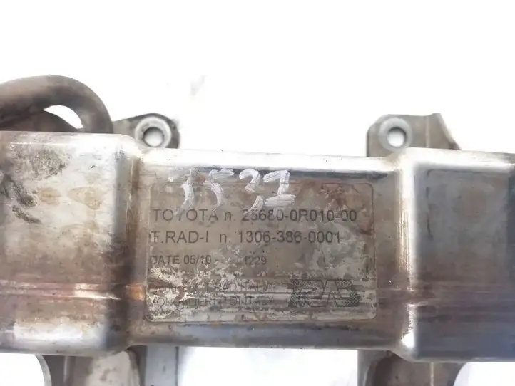 Toyota RAV 4 (XA30) (2006 - 2016) 25680-0R010 Охладитель клапана EGR — фото 2