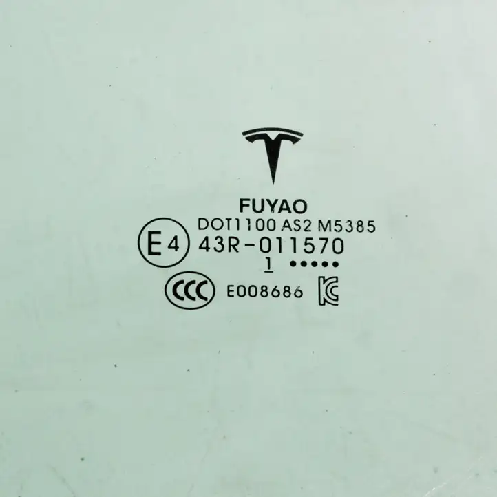 Tesla Model 3 (2017 - 2023) 43R011570 Стекло задней двери — фото 7